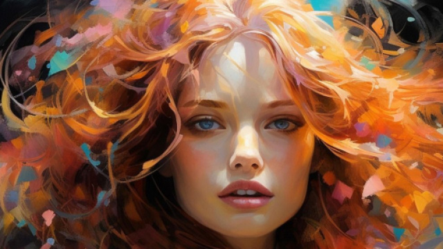 Una donna dai capelli rossi - © Pixabay.
