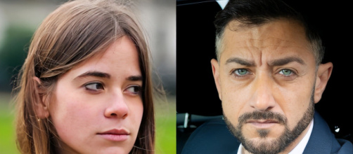 Chiara Petrone e Gennaro Gagliotti - screenshot © Un posto al sole.