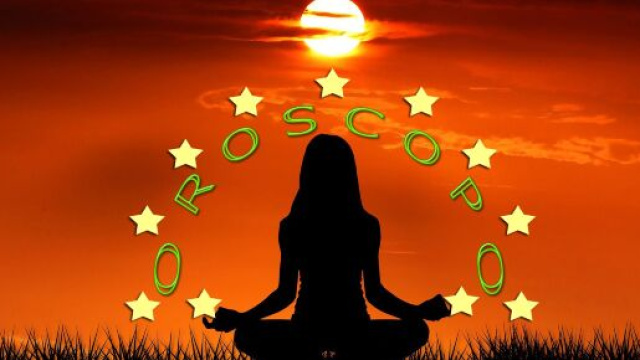 Figura yoga con le stelle dell'oroscopo - © Roberta Carsoli.