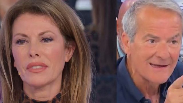 Cinzia Paolini e Antonio - Screenshot © Canale 5.