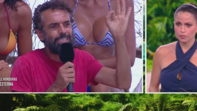 Dino Giarrusso Foto ©Isola dei Famosi/Mediaset.