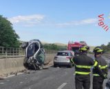 Incidente stradale sulla Statale 280 - © Vigili del Fuoco