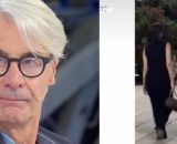 Arcangelo in compagnia di una signora - Screenshot © Canale 5 / Instagram.