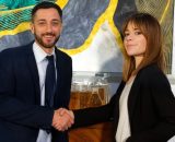 Gennaro Gagliotti (Carlo Caracciolo) e Chiara Petrone (Alessandra Masi) © Un Posto al Sole Rai