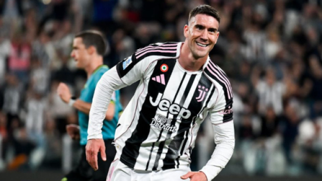 Dusan Vlahovic, attaccante della Juventus. Foto © Juventus FC