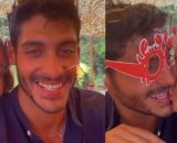 Helena Prestes e Javier Martinez - Screenshot © Instagram.
