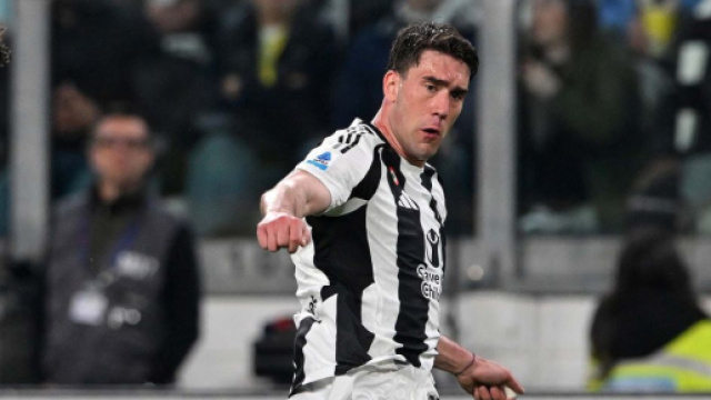 Dusan Vlahovic, attaccante della Juventus. Foto © Juventus FC