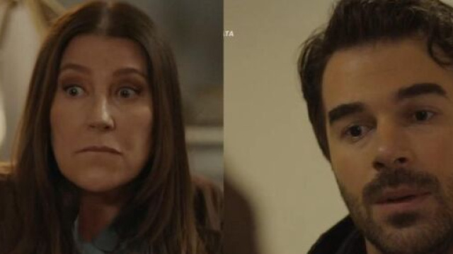 In foto Guzide e Ozan (screenshot © Canale 5).