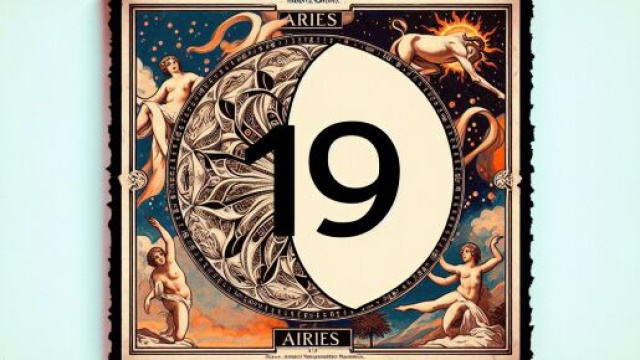 Numero 19 della Smorfia napoletana, 'a risata per l'Ariete. © Immagine creata con Dall-E