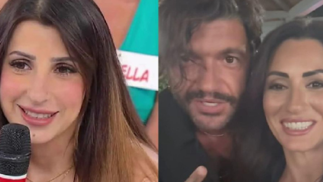 Serena, Gabriele Malgeri e Margherita Aiello - Screenshot © Canale 5 / Instagram.