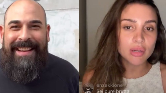 Enzakkione e Cristina Ferrara – screenshot © Instagram.