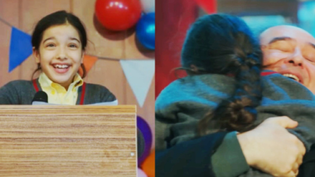 Nisan vince il concorso e abbraccia Enver © La forza di una donna