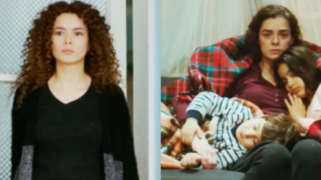 In foto Sirin, Bahar e i suoi figli © La forza di una donna