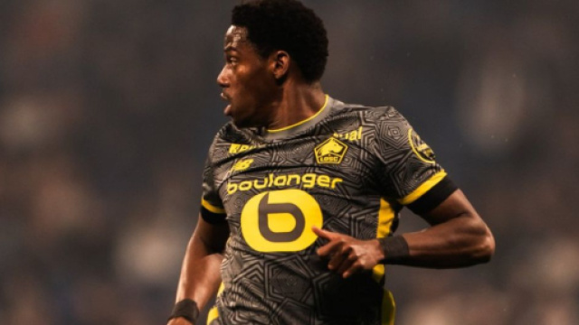 L'attaccante Jonathan David &copy; LOSC Lille