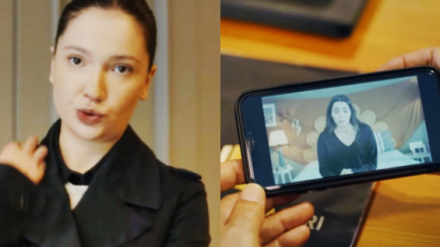 Oznur mostra il video di Oylum © Tradimento - Aldatmak.
