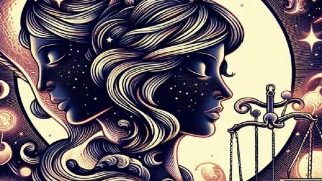 Segno della Bilancia generato con © AI Copilot.