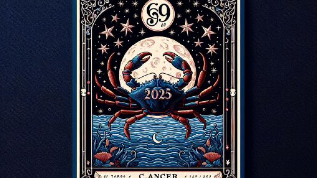 Illustrazione ispirata al segno zodiacale del Cancro. © Immagine creata con Dall-E