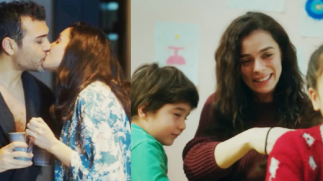 Sarp e la sua nuova compagna, Bahar e i suoi bambini – © La forza di una donna.