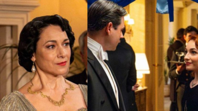 Alonso e Curro alla festa © La Promessa.