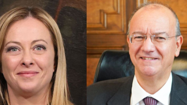 Giorgia Meloni e Giuseppe Valditara (© wikimedia commons)