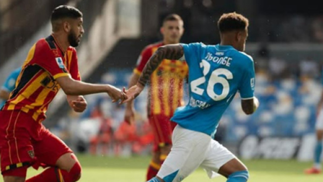 Cyril Ngonge, attaccante del Napoli – Fonte: © Instagram.