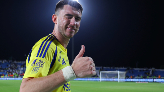 Il difensore Aymeric Laporte &copy; Al-Nassr