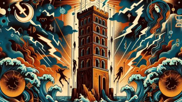 Carta della Torre per l'Acquario. © Immagine creata con Dall-E