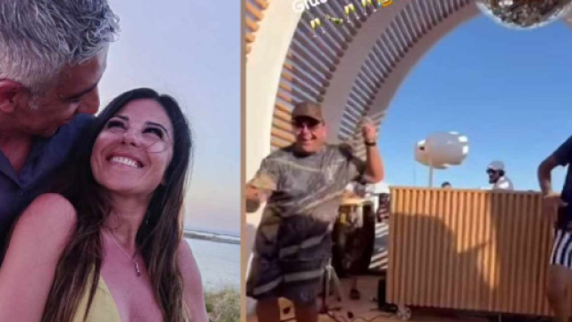 Giuseppe Molonia, Rosanna Siino e Mino Dadorante - screenshot &copy; Instagram