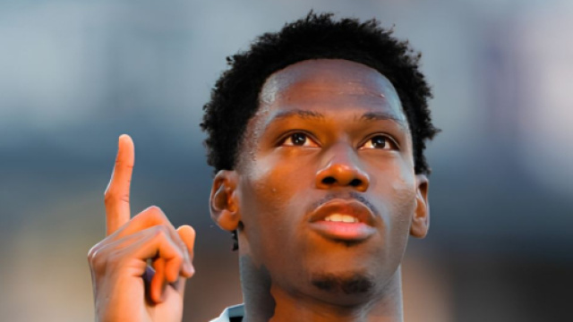 Jonathan David con la maglia del Lille &copy; profilo Instagram jodavid