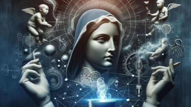 Il cuore dell'oroscopo di venerdì 6 giugno è sulla Vergine, emblema di razionalità, ordine e chiarezza. © Immagine creata con Dall-E