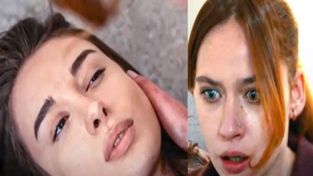 İrem Tuncer (Serra) e İlayda Çevik (Ipek) in una scena di Tradimento – Screenshot © Aldatmak.