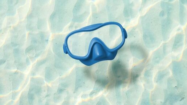 Una maschera subacquea (© pixabay)