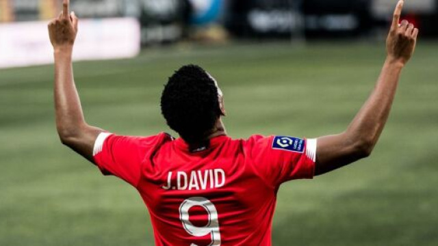 Jonathan David, attaccante del Lille © X
