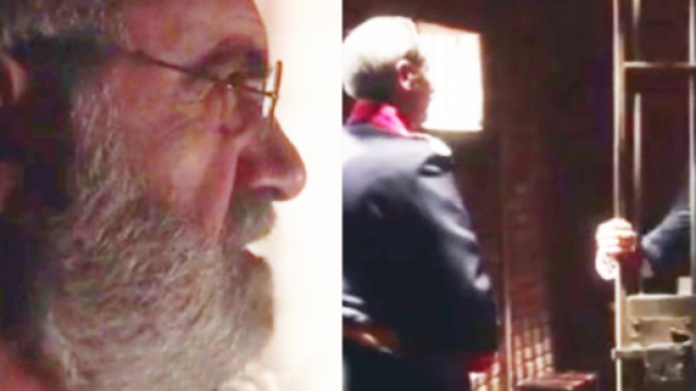 Romulo in carcere dopo la confessione &ndash; Screenshot &copy; La Promessa.