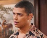 Zende in una scena di Beautiful. © Immagine Mediaset