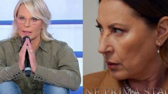 In foto Maria De Filippi e Guzide in Tradimento © Mediaset