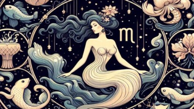 L'immagine raffigura il segno zodiacale della Vergine, generata con © AI Copilot.