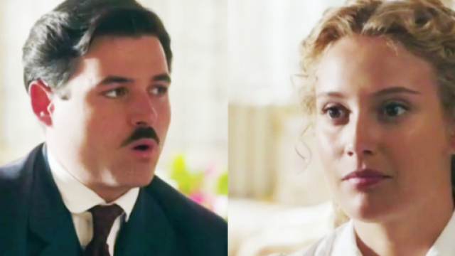 Manuel e Jana in scena, screenshot © La Promessa.
