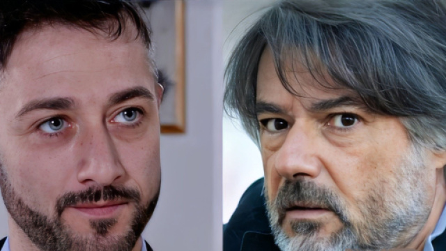 Gennaro Gagliotti e Michele Saviani - screenshot © Un posto al sole.