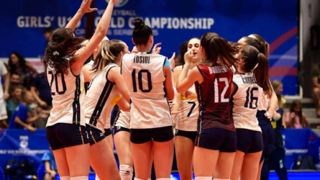 Italia femminile Volley © Pagina Facebook ufficiale della Federazione Italiana Pallavolo