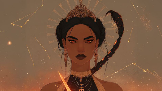 Scorpione, Oroscopo Immagine creata con IA Midjourney