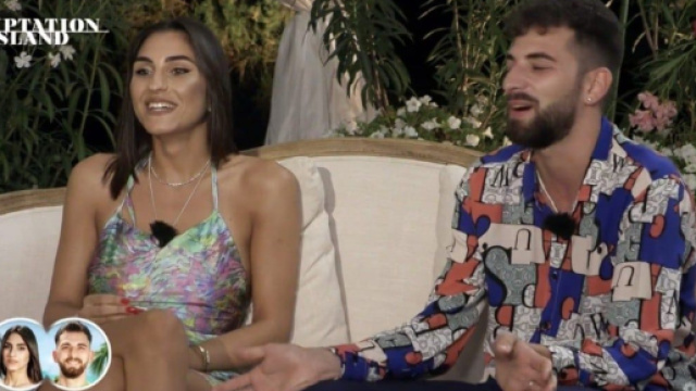 Gabriela Chieffo e Giuseppe Ferrara - ©Temptation Island/Mediaset.