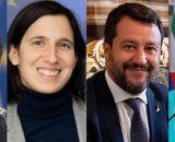 Giuseppe Conte, Elly Schlein, Matteo Salvini e Giorgia Meloni (© Wikimedia commons).