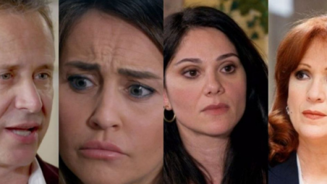 Eugenio, Viola, Rosa e Giulia – Screenshot © Un posto al sole.