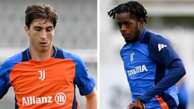 Fabio Miretti e Samuel Mbangula. Foto © Juventus FC