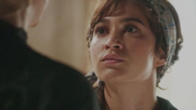 Il personaggio di Catalina in una scena de La Promessa © Mediaset.