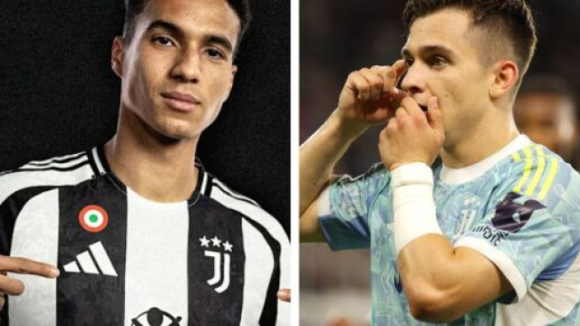 Alberto Costa e Francisco Conceicao. Foto © Juventus FC