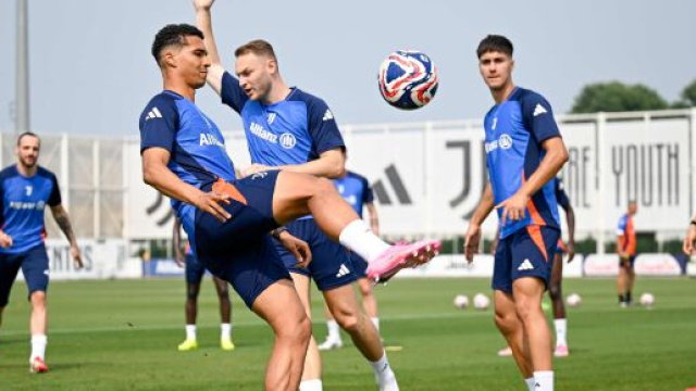 Alberto Costa in allenamento © Juventus FC