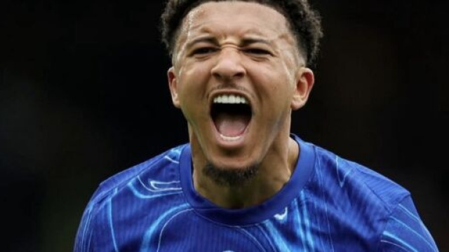 Jadon Sancho esulta dopo un gol ©️ Instagram