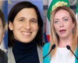 Giuseppe Conte, Elly Schlein, Giorgia Meloni e Matteo Salvini (© Wikimedia commons).